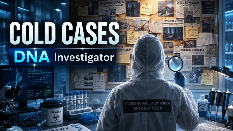 Обложка Cold Cases: DNA Investigator